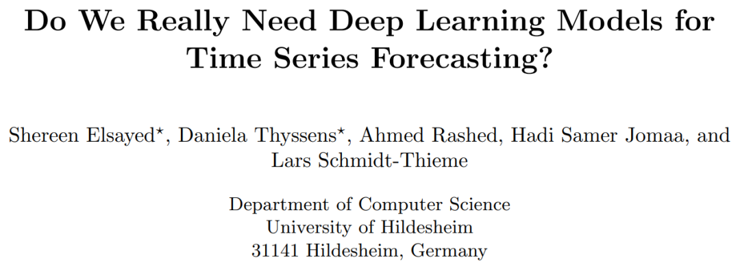 做时间序列预测有必要用深度学习吗？事实证明，梯度提升回归树媲美甚至超越多个DNN模型