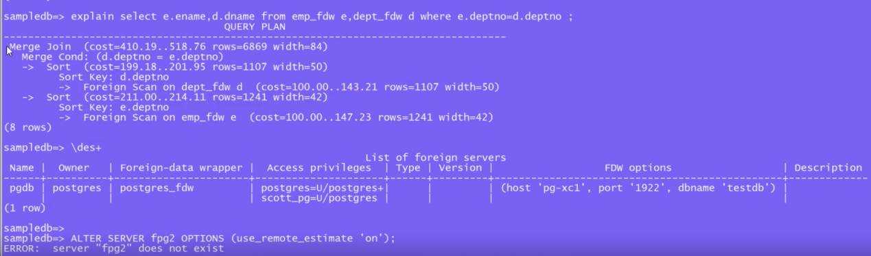 PolarDB for PostgreSQL 开源必读手册-Foreign Data Wrappers（FDW）使用介绍（下）