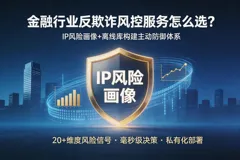 金融行业反欺诈风控服务怎么选？IP风险画像+离线库构建主动防御体系