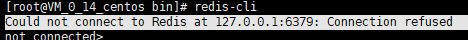 解决redis-cli连接时出现Could not connect to Redis at 127.0.0.1:6379: Connection refused