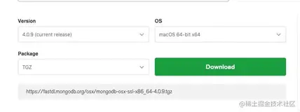 Mac OSX 平台安装 MongoDB