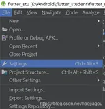 Android Studio中添加Flutter模板直接调用