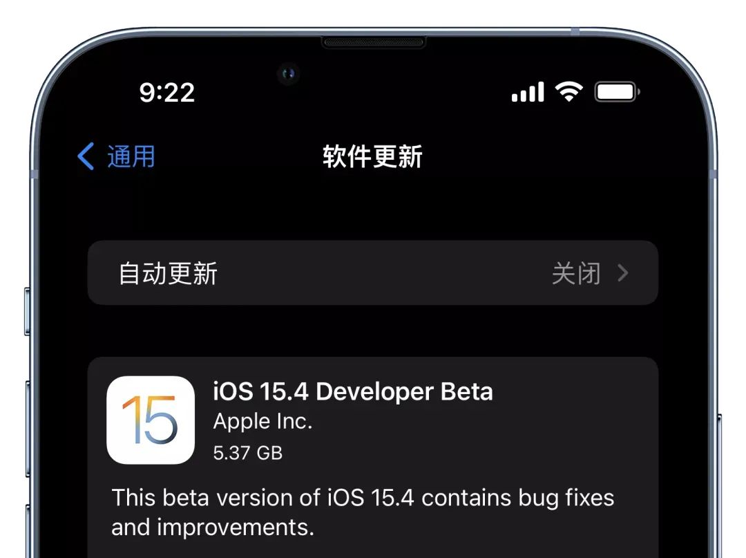 更新 | iOS 15.4 测试版支持口罩解锁，iPad 可用 Mac控制！