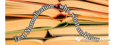 NLP中的预处理：使用Python进行文本归一化（一）