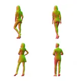 PIFuHD简介：使用AI从2D图像生成人的3D高分辨率重建