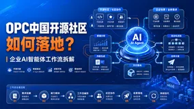OPC中国开源社区如何落地？企业AI智能体工作流拆解