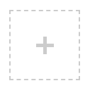 css特效——纯css绘制图标：带框的加号（添加按钮）、三横（三道杠）、带圈点（双层圆点）