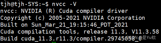 Ubuntu 18.04 + CUDA 11.3.0 + CUDNN 8.2.1 + Anaconda + Pytorch 1.10（下）