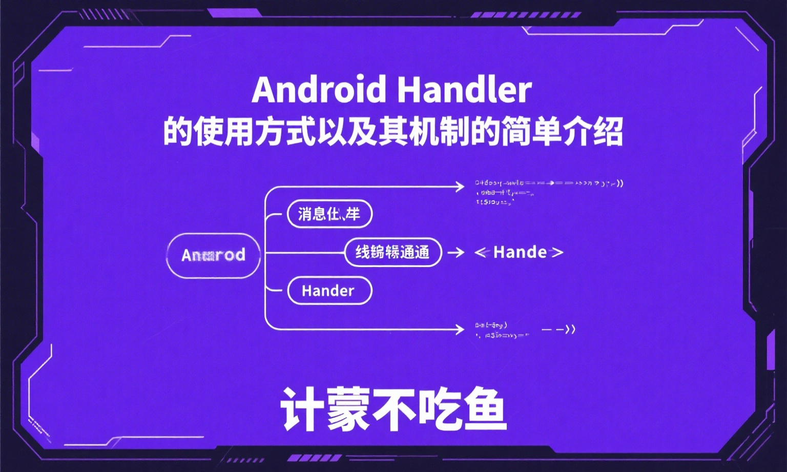 Android Handler的使用方式以及其机制的简单介绍