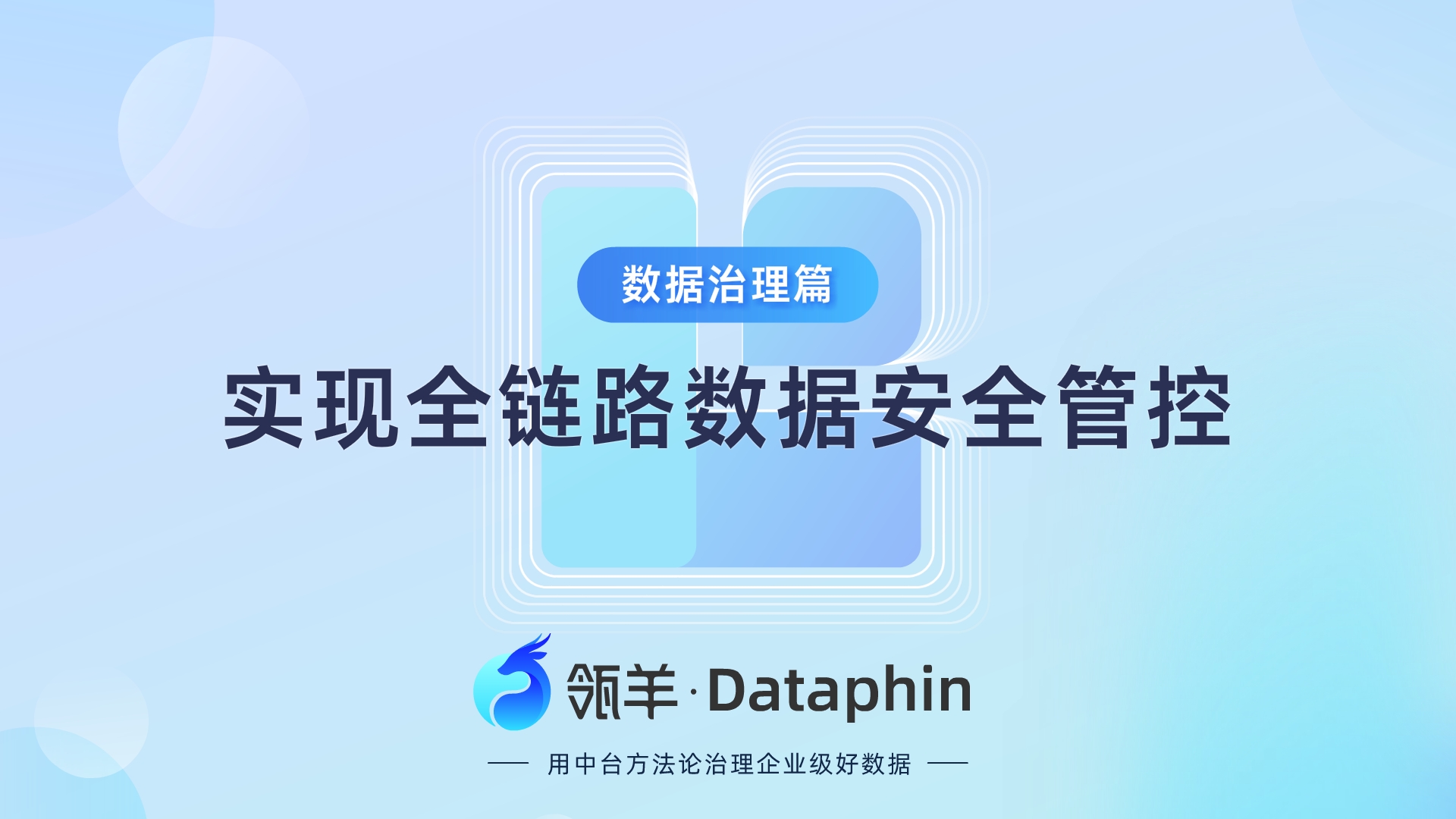 数据治理利器Dataphin：数据安全管理3步走，保障全链路数据安全（V3.11版本）