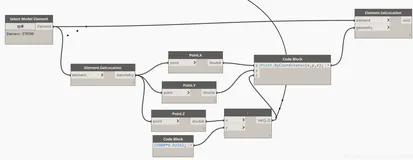 Dynamo—移动选中的元素