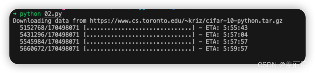 【学习】cifar-10-python 手动下载和处理