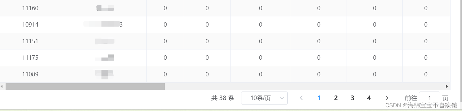 后端一次返回大量数据,前端做分页处理
