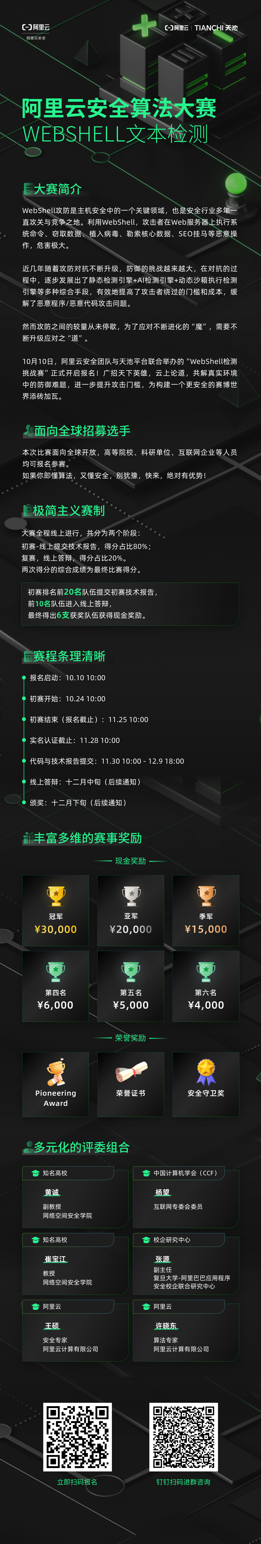 等你来战!WebShell文本检测算法大赛火热报名中