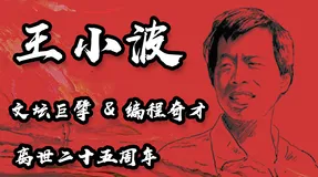 小波从此逝，江海寄余生，不但是文坛巨擘还是不世出的编程奇才，天才程序员王小波