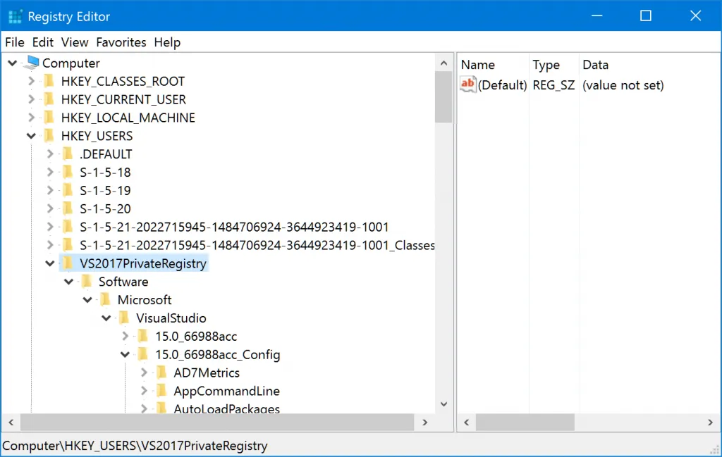 msdn-forum-vs-registry-a.png