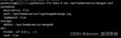 mac 安装部署mongoDB社区版