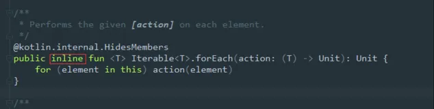 Kotlin学历之内联函数