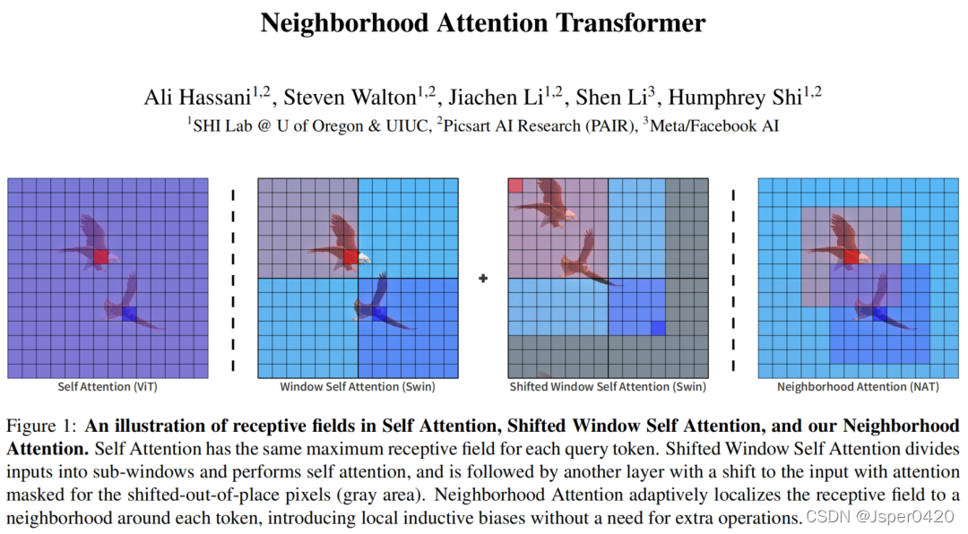 计算机视觉论文速递（二）NAT：超越 Swin、ConvNeXt 的Neighborhood Attention Transformer