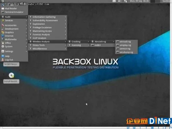 12款白帽子用于黑客渗透测试的操作系统