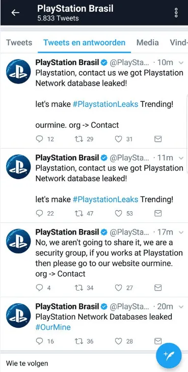 索尼 PlayStation 官方推特被黑，只是挑衅？