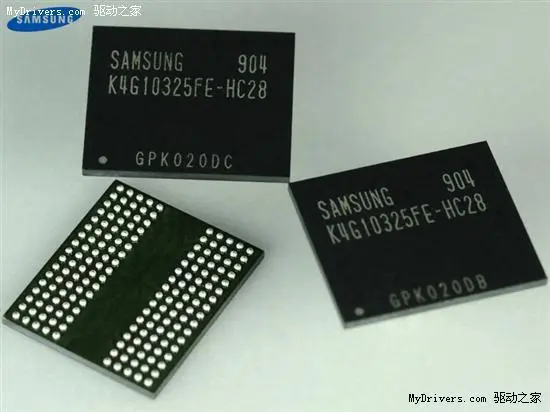 三星宣布量产50nm GDDR5显存