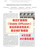 CVPR 2022！经典论文！稳定扩散模型（Stable Diffusion）背后的革命性技术：隐空间扩散模型