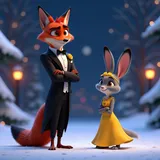 看完《疯狂动物城》心痒痒？试试ComfyUI，让朱迪和尼克走进你的画布