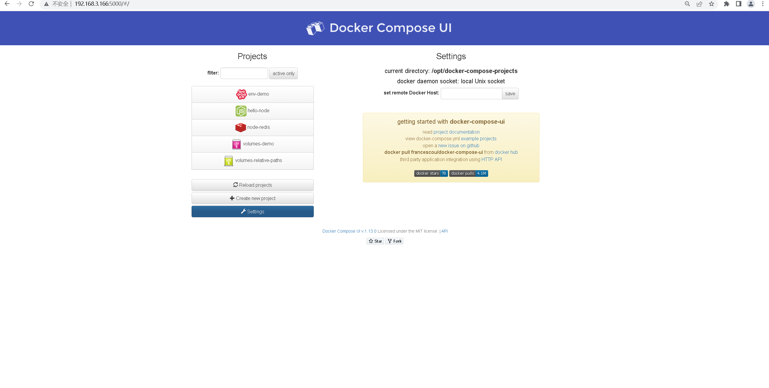 云原生之使用Docker部署docker-compose-ui工具