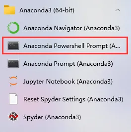 Anaconda Powershell