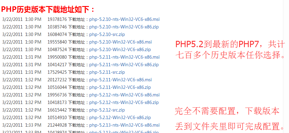 PHP绿色集成环境共生模式与多开案例，PHPWAMP多档位综合教程。