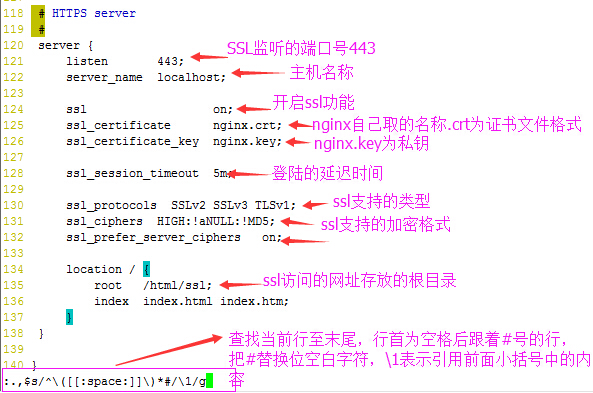 Linux命令：nginx启用SSL功能设置及虚拟主机