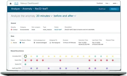 Nexus Dashboard 云管理软件让您高枕无忧