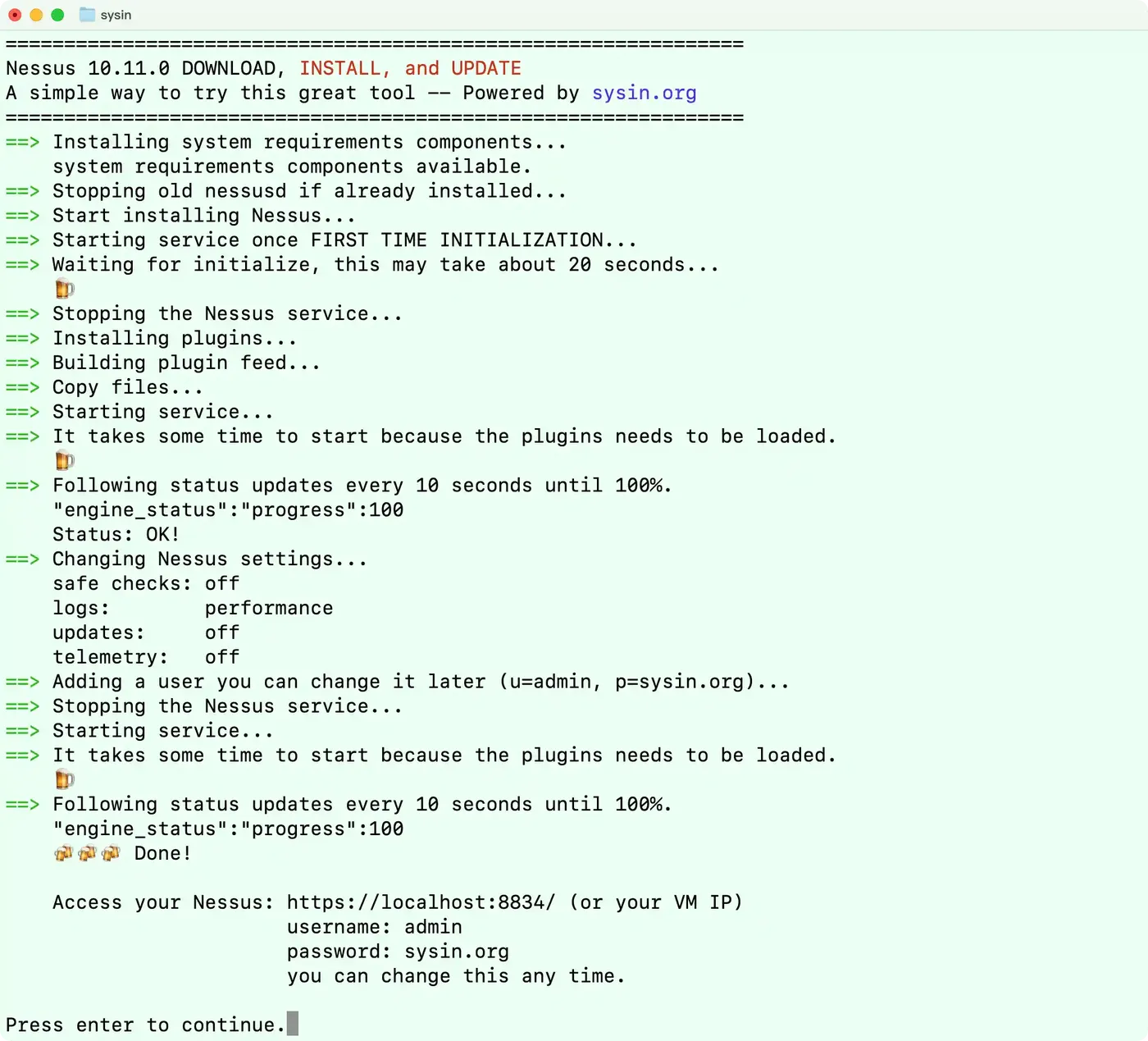 nessus-10-auto-installer