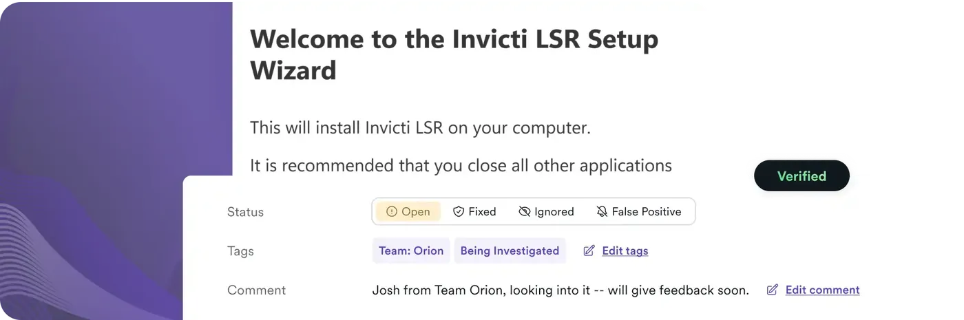 InvictiDevSecOps-Teams