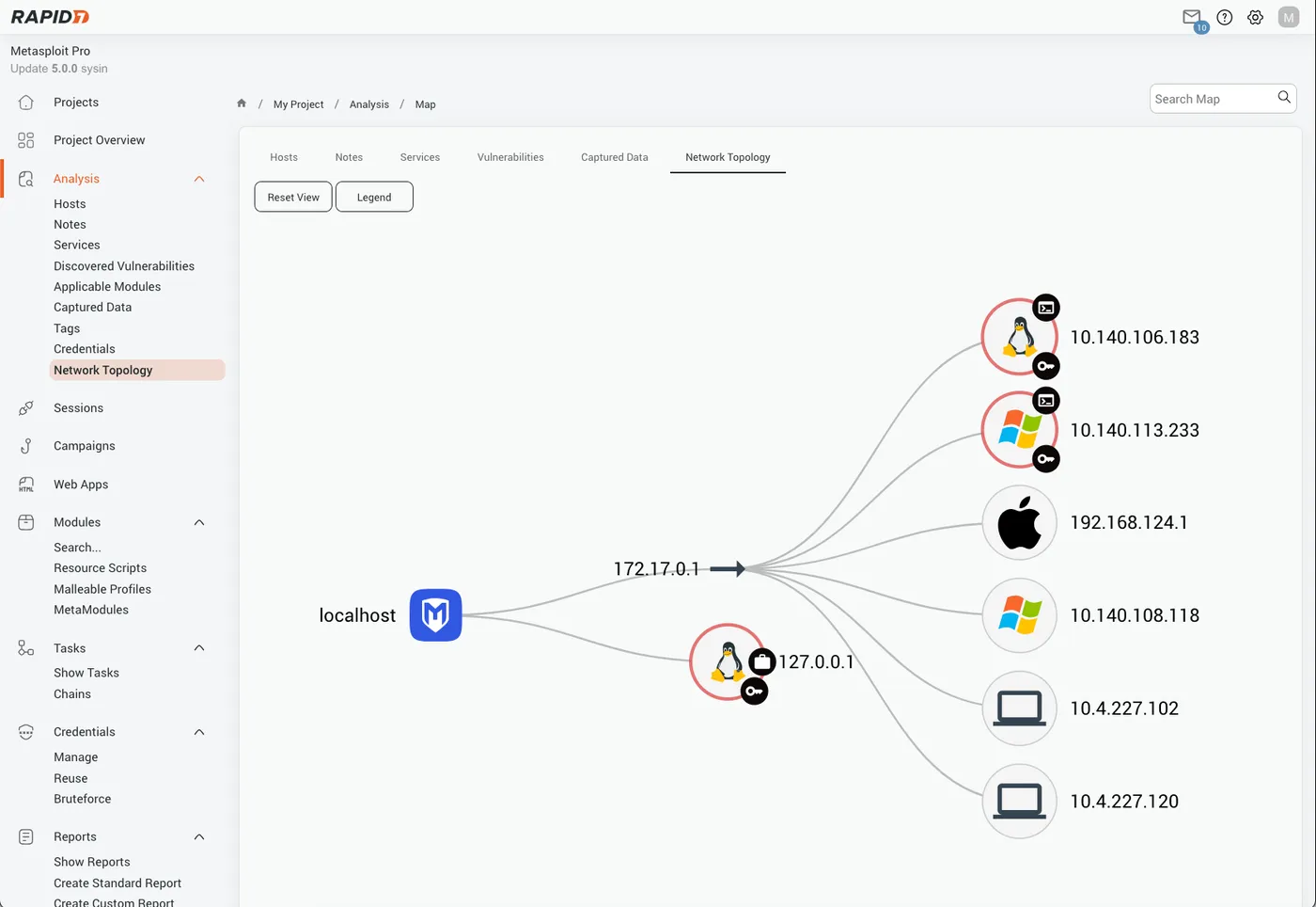 Intuitive testing workflow