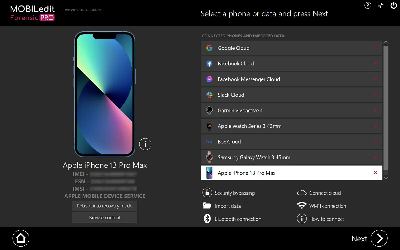MOBILedit main