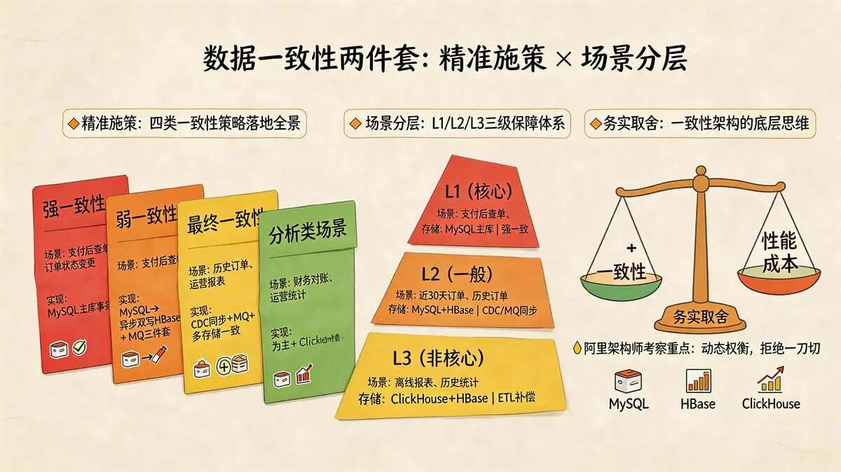 3.7 数据一致性架构两件套：精准施策 + 场景分层，平衡一致性与性能