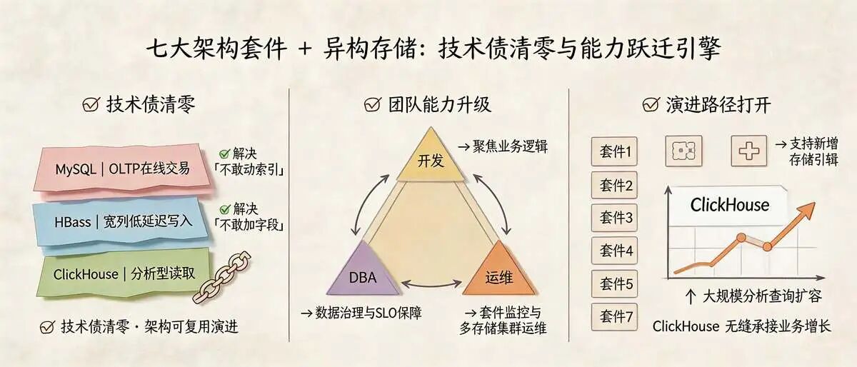 三、架构七件套+  异构存储   逐一拆解