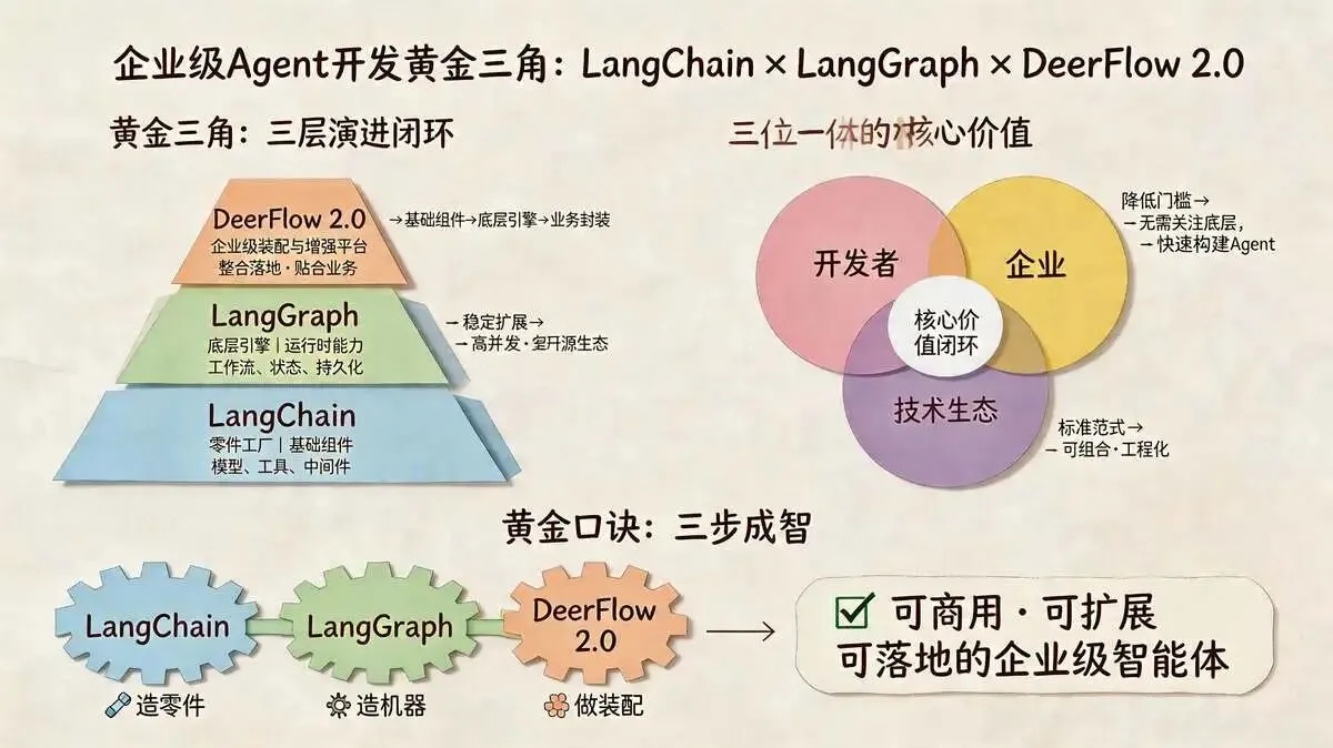 七、核心总结：三者关系的本质与价值
