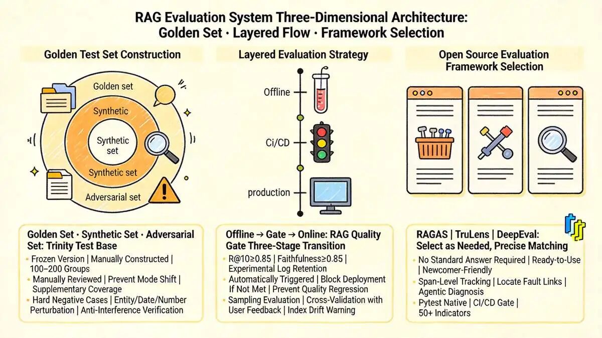 四: RAG 评估体系的 架构设计