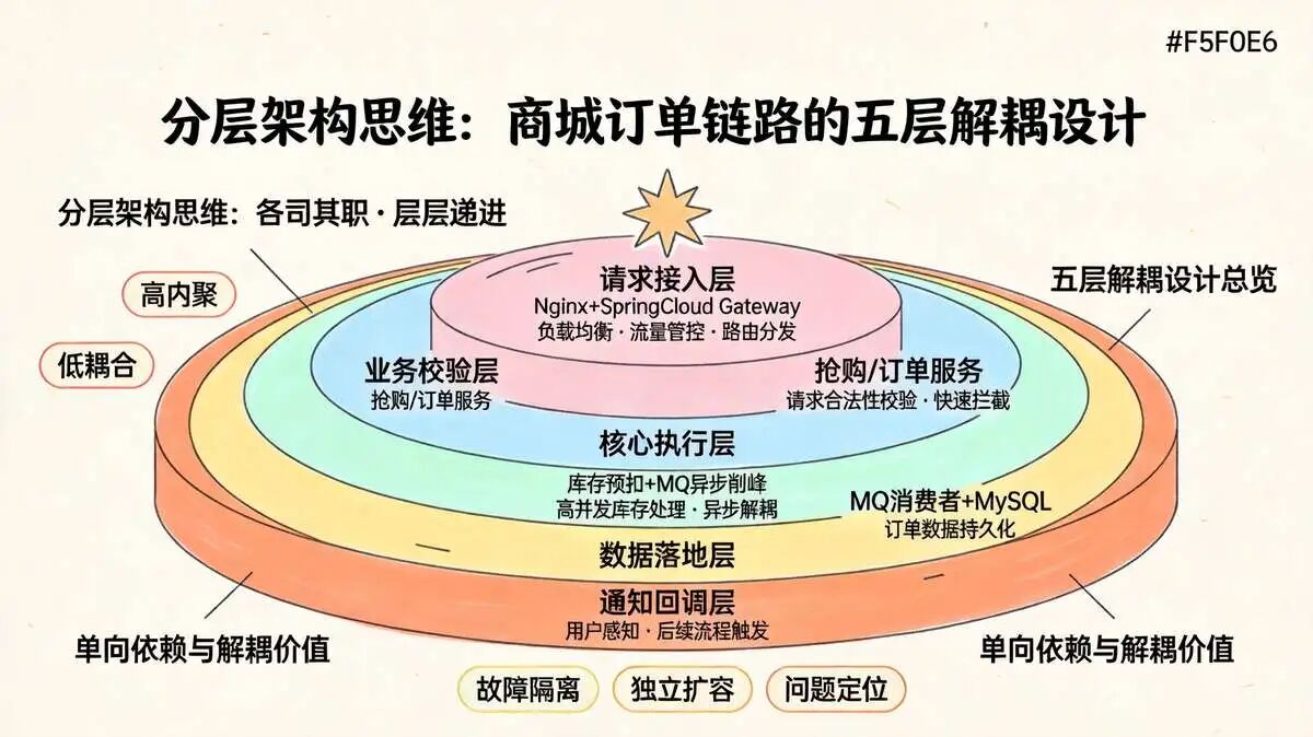 1. 分层架构思维
