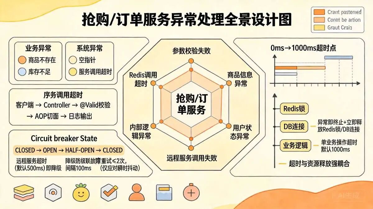 2.2 应用服务层异常处理(抢购/订单服务)
