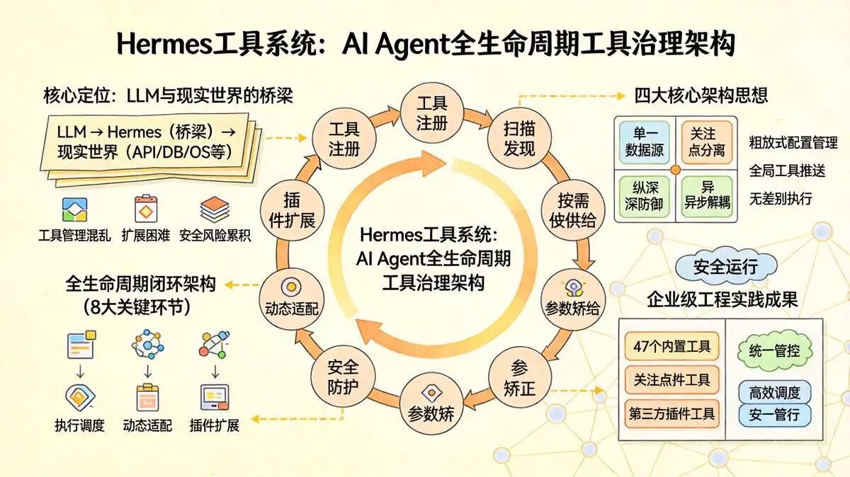 Hermes工具系统：全生命周期设计与实现