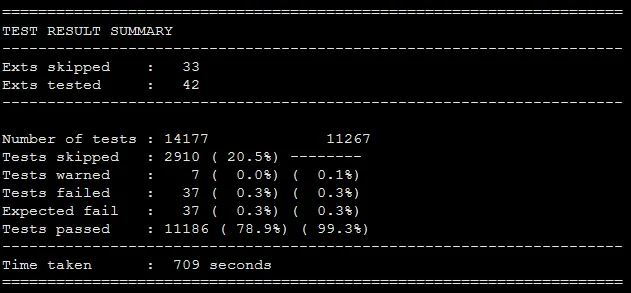 PHP7 扩展之自动化测试