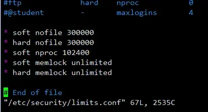 /etc/security/limits.conf