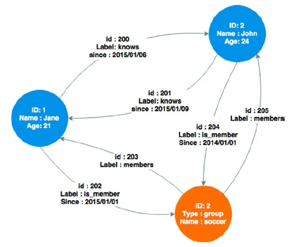 F2-1 图数据库示例