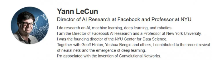 Yann LeCun对于AI的最新见解 | 深度学习现存的各类疑问，你是否想知道答案？