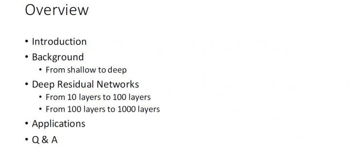 秒懂!何凯明的深度残差网络PPT是这样的|ICML2016 tutorial