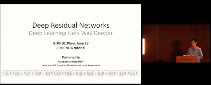 秒懂!何凯明的深度残差网络PPT是这样的|ICML2016 tutorial
